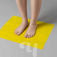 Коврик ЧИСТОВЬЕ спанбонд желтый 40x50 см 100 шт./уп.