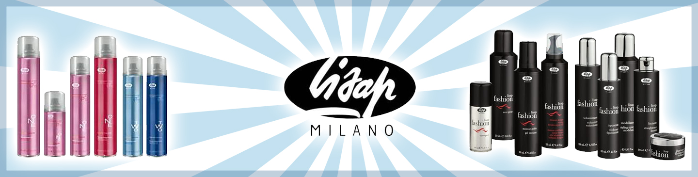 Лаки и спрей бренда Lisap Milano | ПрофиКолор