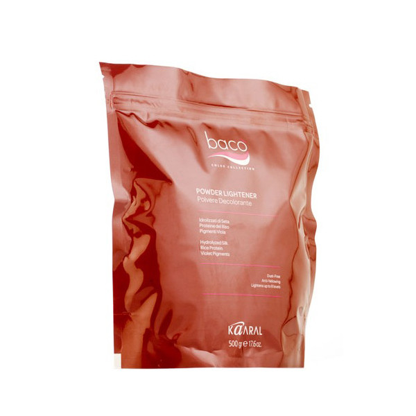 Пудра дkz волос осветляющая BACO Powder Lightener Blue (жесткий пакет) 500 гр