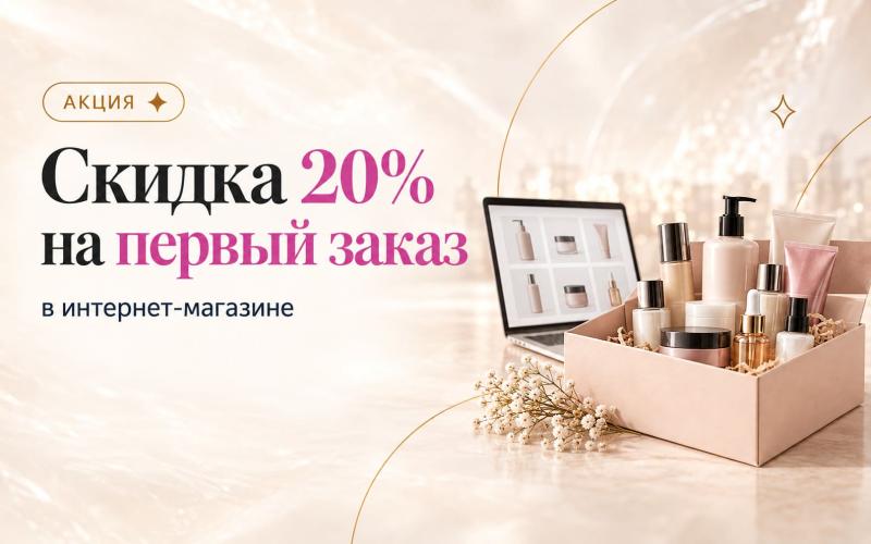 СКИДКА 20% на первый заказ — акция ПРОФИКОЛОР