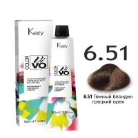 6,51 Темный блондин грецкий орех 100мл Color Vivo