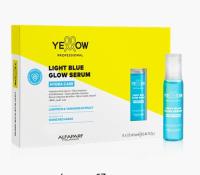 Сыворотка д.придания блеска волосам HYDRA CARE LIGHT BLUE GLOW SERUM 6*13 мл YE