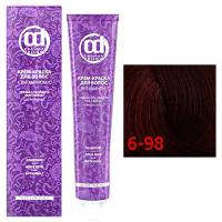 6,98 темный русый фиолетово-красный 100мл