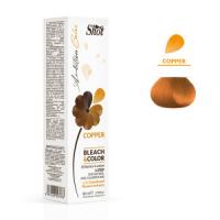 Крем обесцвечивающийс пигментом с пигментом МЕДНЫЙ 80мл COPPER Крем обесцвечивающийс пигментом с пигментом МЕДНЫЙ 80мл COPPER