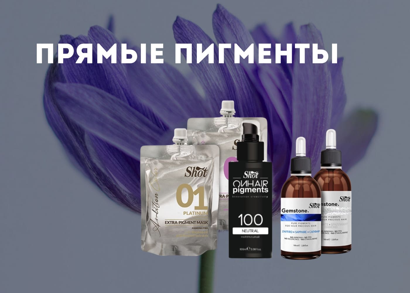 SHOT Прямые пигменты