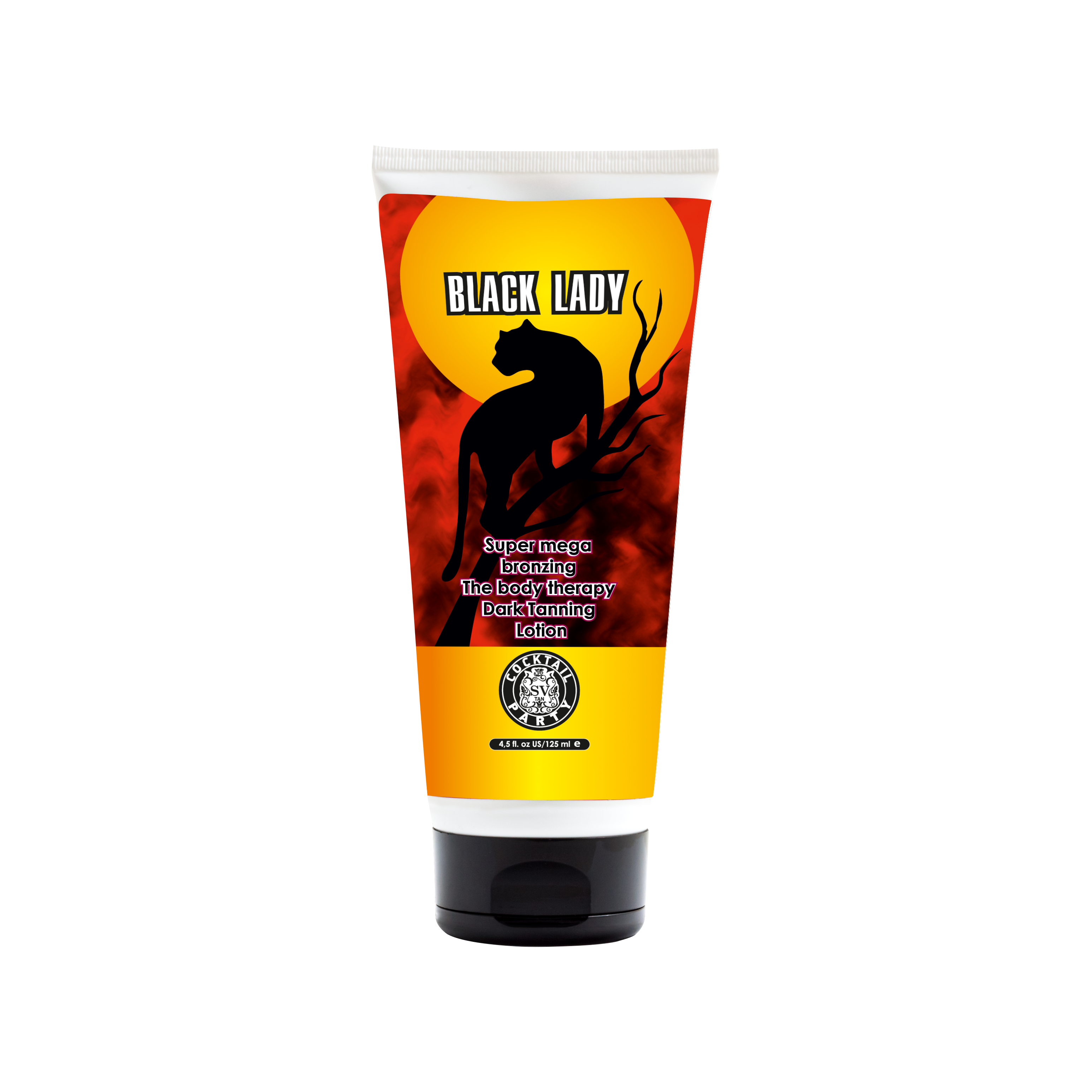 Крем загара Black Lady 10мл бронз.да, автозагар да,тинг-эфф нет,