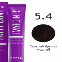 5,4 Светлый брюнет медный гель краска 60мл  срок  01,27  39  шт — фото