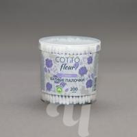 Палочки ватный (в банке) Cotto fleur 200 шт/уп