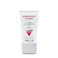 СС-крем защитный SPF-20 Multifunctional Sand 02, 50мл ARAVIA