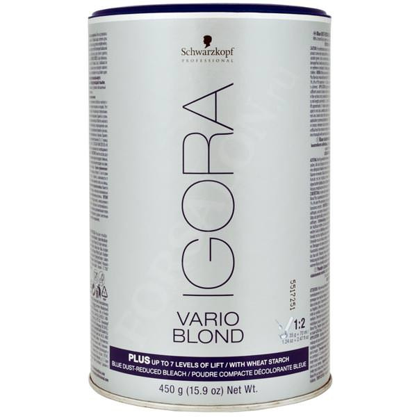 Пудра для осветления волос Igora Vario Blond 450 г