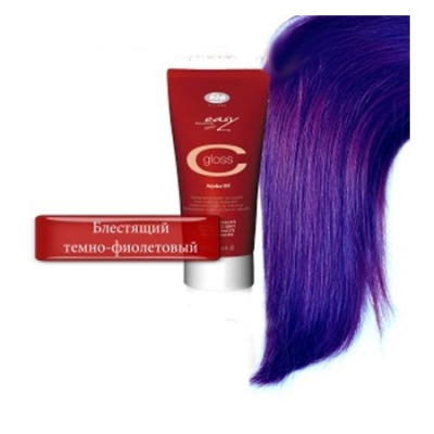 Бальзам для волос безаммиачный тонирующий C-Gloss блестящий темно-фиолетовый 175 мл