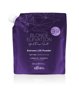 Пудра д волос осветляющ.BACO BLOND ELEVATION BLEACH EXTREME LIFT POWDER 500гр 9т — внешний вид