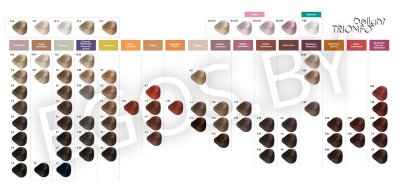 Карта красок CONSTANT DELIGHT TRIONFO