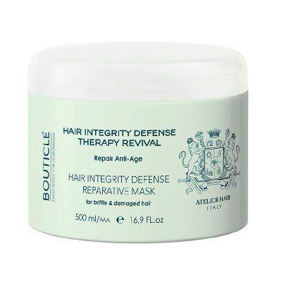 Маска укрепляющая восстанавливающая для истонченных, хрупких и поврежденных волос - Bouticle Hair Integrity Defense Mask 500 мл