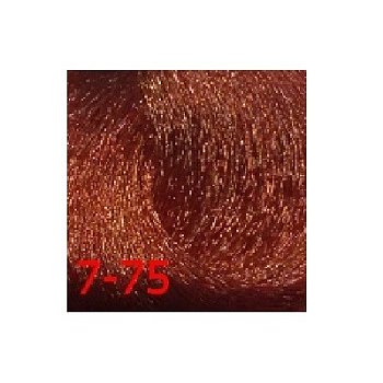 7,75 Стойкая крем краска Средний русый медный золотистый 60мл