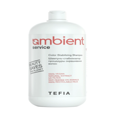 Шампунь стабилизатор процедуры окрашивания волос 1000мл Ambient