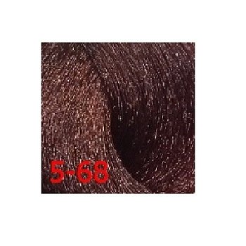 5,68 Стойкая крем краска Светлый коричневый шоколадный красный 60мл