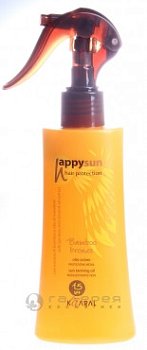 Спрей-масло солнцезащитный Sun Tanning Oil Happy Sun Bamboo bronze 150 мл