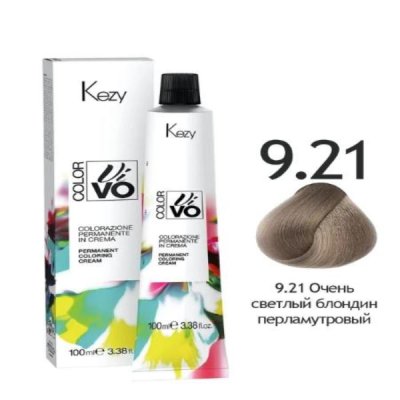 9,21 Очень светлый блондин перламутровый 100мл Color Vivo — внешний вид