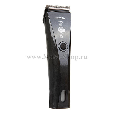 Машинка д стрижки волос ERMILA Bellina 0,7-3 мм аккум-сетевая, 6 насадок черный антрацит