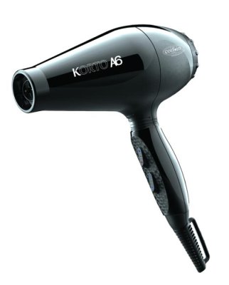 Фен COIF*IN KTka6R черный 2400 Вт, ионизация 2 насадки /Италия — внешний вид
