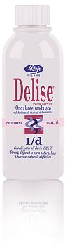 Лосьон хим завивки жестких натуральных волос 1D Wave Lotion for Strong Hair 250мл LISAP/Delise — фото