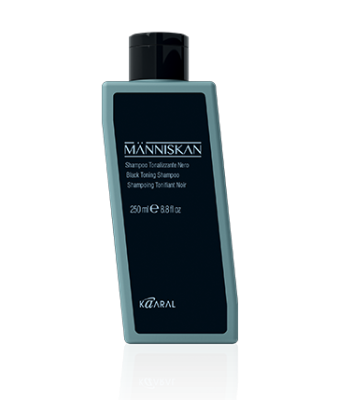 Шампунь тонирующий черный Black Toning Shampoo 250 мл