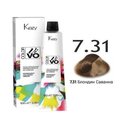 7,31 Блондин Саванна 100мл Color Vivo  срок 11,26  1  шт — внешний вид