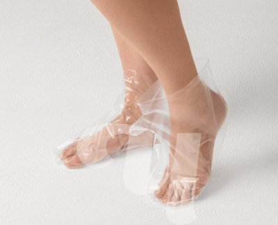 Носки для процедур ЧИСТОВЬЕ полиэтиленовые 50 шт./уп.