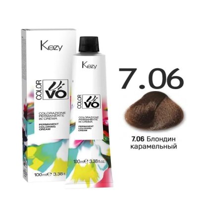 7,06 Блондин карамельный 100мл Color Vivo — внешний вид