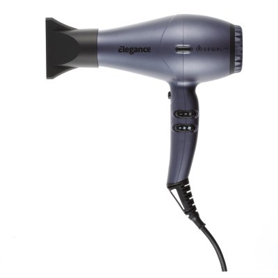 Фен DEWAL PRO Elegance лиловый 2300W ионизация 2насадки — внешний вид