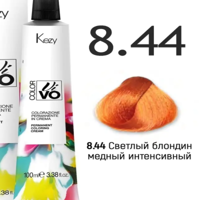 8,44 Светлый блондин медный интенсивный 100мл Color Vivo — внешний вид