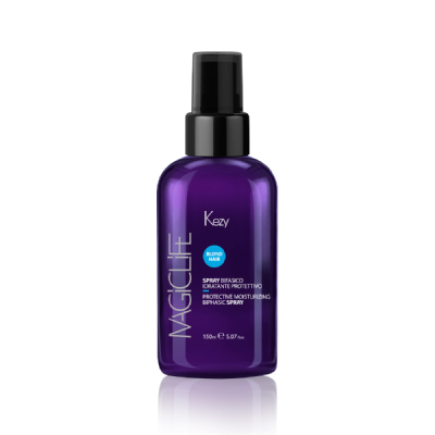Спрей двухфазный для увлажнения и защиты волос 150 мл Protective moisturzing biphasic spray Kezy