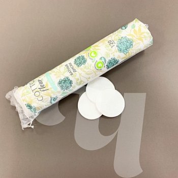 Диски косметические ЧИСТОВЬЕ Cottо Fleur хлопок 120 шт.