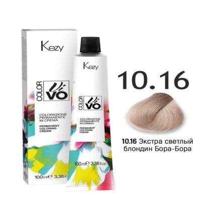 10,16 Экстра светлый блондин Бора-Бора 100мл Color Vivo — внешний вид