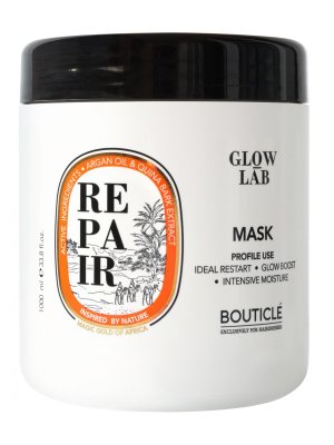 Маска д волос восстанавливающая придающая сияние 1000мл Argan Repair illuminating mask — внешний вид