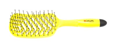 Щетка массаж BANANA прямоуг.продувная,пласт.штифт,13 рядов