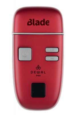 Шейвер DEWAL для проработки контуров и бороды/бритья PRO BLADE Red — внешний вид