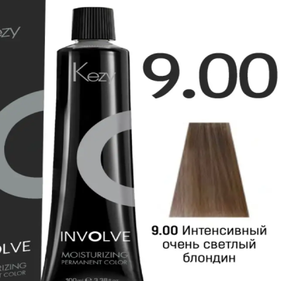 9,00 Интенсивный очень светлый блондин 100мл — внешний вид