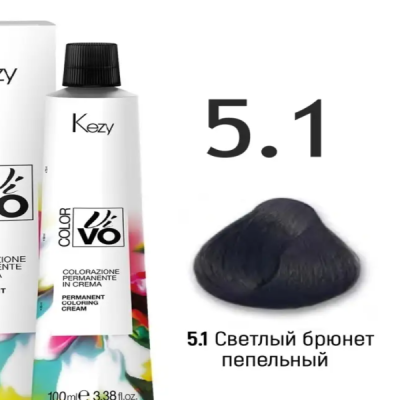 5,1 Светлый брюнет пепельный 100мл Color Vivo — внешний вид