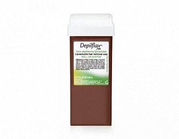 Воск картридж Шоколад плотный д/жестких волос 110мл Cacao/Capuccino — фото