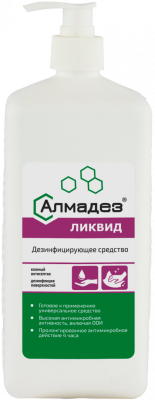Антисептик Алмадез-ликвид 1л (крышка) (ТЕСТ МАРКИРОВКА НЕ ТРОГАТЬ)