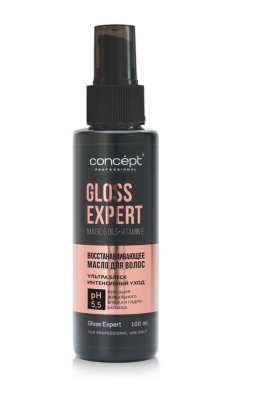Масло д.волос восстанавливающее 100мл Gloss Expert — внешний вид