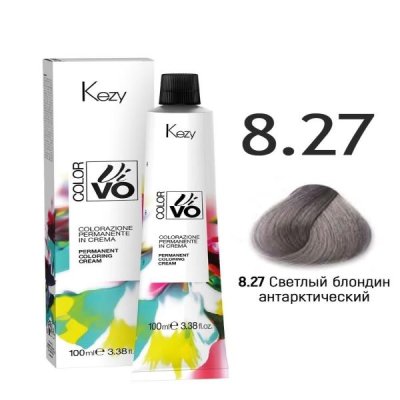8,27 Светлый блондин антарктический 100мл Color Vivo — внешний вид