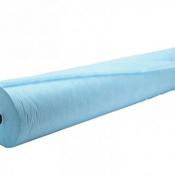 Простыня 0,8*200 см РУЛОН голубая SMS КОМФОРТ С ПЕРФОРАЦИЕЙ (75 шт) ЧИСТОВЬЕ не зак