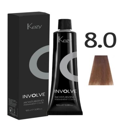 8,0 Светлый блондин 100мл — внешний вид