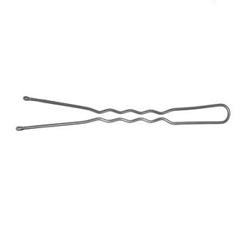 Шпильки 70мм волна серебристые 60шт