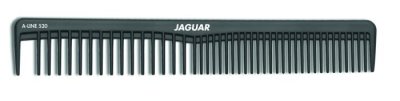 Расческа JAGUAR рабочая 17,1см черн комбинир антист — внешний вид