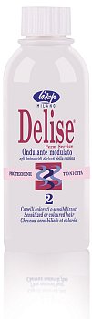 Лосьон хим завивки окраш волос 2 Wave Lotion for Coloured or Sensitive Hair 250мл LISAP/Delise — фото