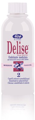 Лосьон хим завивки окраш волос 2 Wave Lotion for Coloured or Sensitive Hair 250мл LISAP/Delise — внешний вид